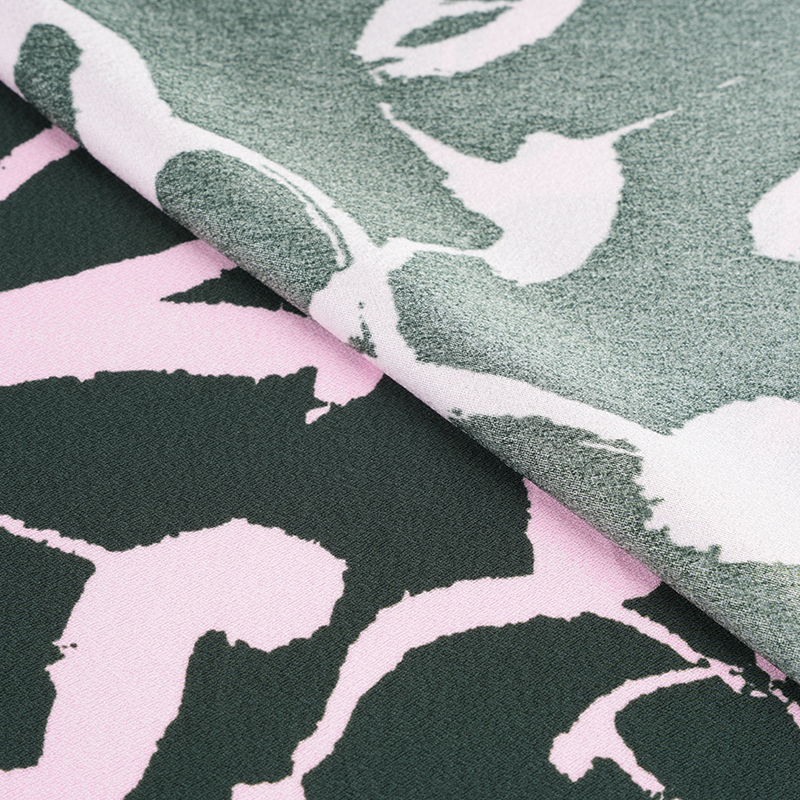 75D * 120D poileistir síoda wrinkled clóite Araibis Fabraic