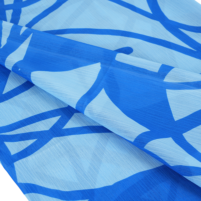 BD2503 75D Spás Aisling Fabraic Crepe Clóbhuailte Chiffon