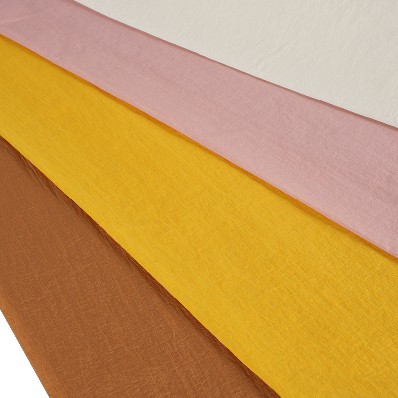 400T Leath-Neamhlonrach Leaisteachas Níolón Dathaithe Fabraic Íseal